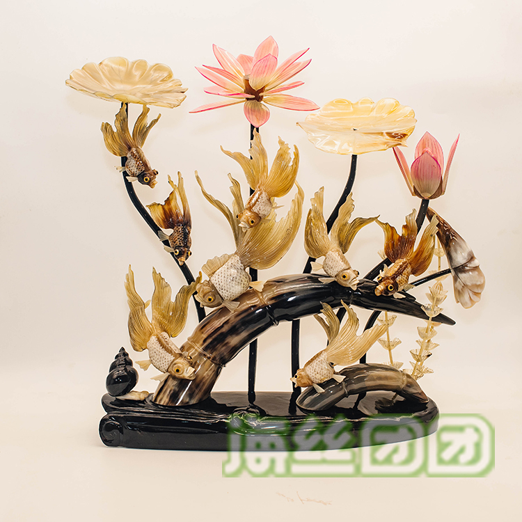 中國(guó)工藝美術(shù)大師/白耀華大師工藝/魚戲蓮間